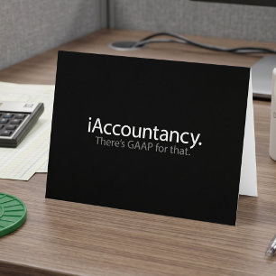 Funny Accountant GAAP Joke Tech Parody