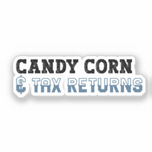 Funny Accountant Halloween - Candy Corn