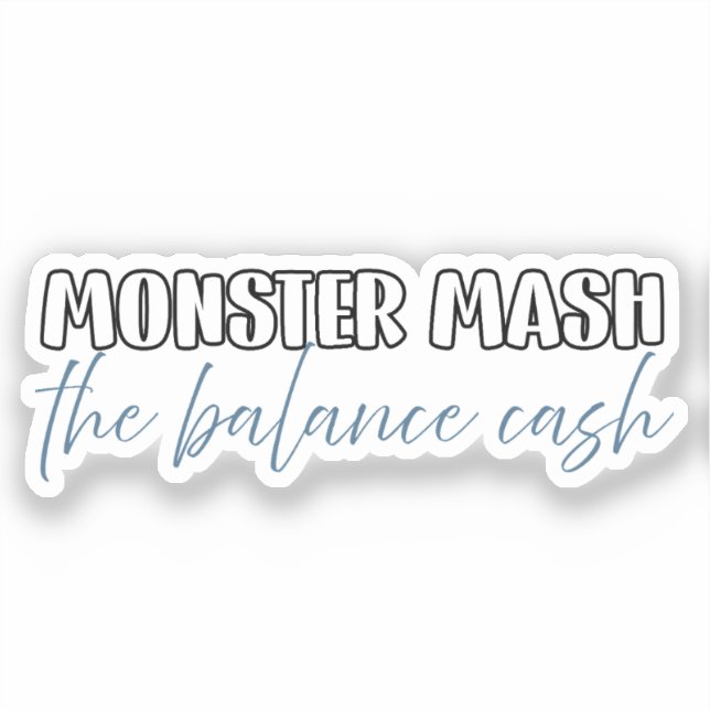 Funny Accountant Halloween - Monster Mash (Front)