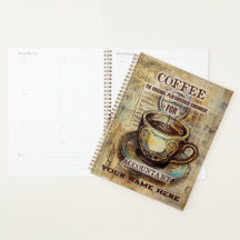 Funny Accountant Personalised Name Coffee Vintage