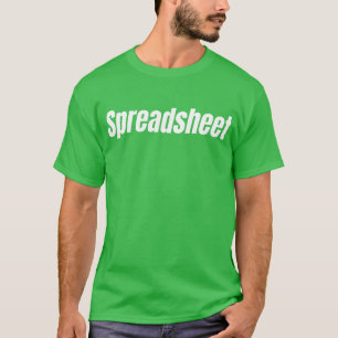 Funny Accountant - Spreadsheet T-Shirt