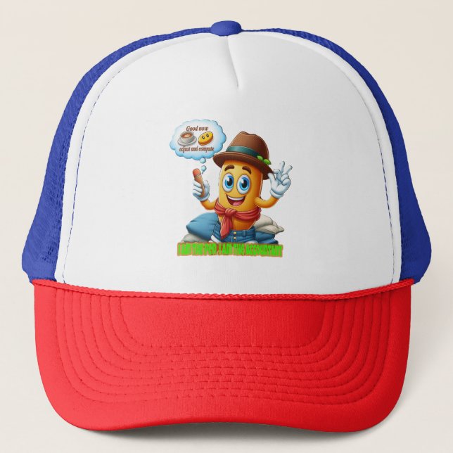 Funny Accountant Trucker Hat (Front)