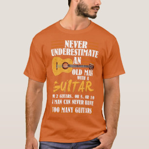 Funny Accoustic Guitar Player Gift T-Shirt
