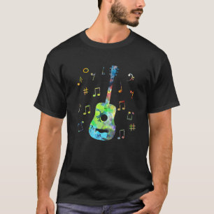 Funny Acoustic Guitar Player Guitarist Musician Co T-Shirt