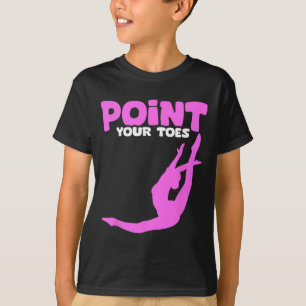 Funny Acro Gymnastics Coach Gymnast Llerina Llet D T-Shirt