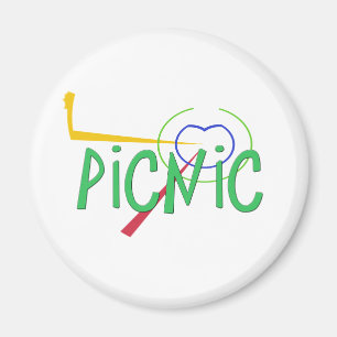 Funny Acronym- PICNIC Magnet