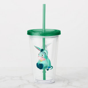 Funny Acrylic Tumbler with Baby Donkey
