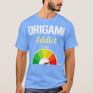 Funny Addict Origami  T-Shirt