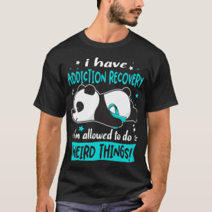 Funny Addiction Recovery Awareness Gifts T-Shirt