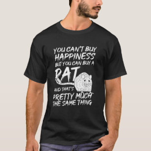 Funny Adorable Cute Small Rodent Pet Happy Rat Lov T-Shirt
