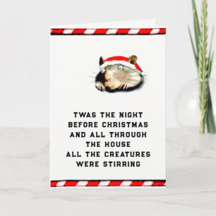 Funny Adult Christmas Holiday Card