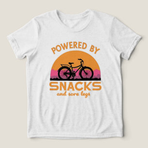Funny Adventure Cycling Quote for Riders Lover  Tri-Blend Shirt