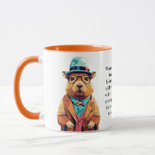 Funny Advice From A Capybara Mug