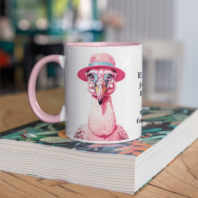 Funny Advice From A Flamingo Mug (Creator Uploaded)