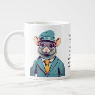 Funny Advice From A Rat Large Coffee Mug