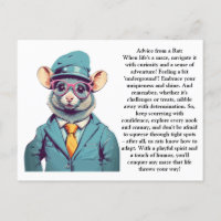 Funny Advice From A Rat