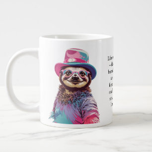 Funny Advice From A Sloth Large Coffee Mug