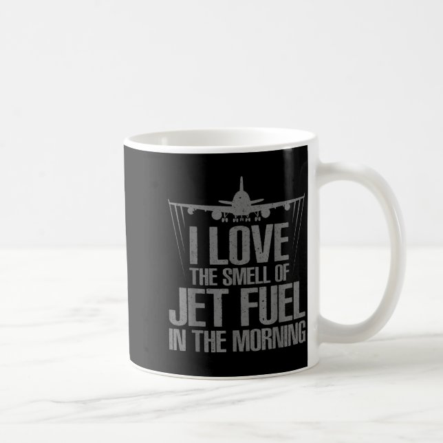 Funny Aeroplane Novelty For Men Women Aviation Air Coffee Mug (Right)