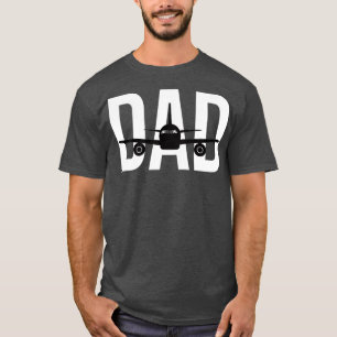 Funny Aeroplane Pilot Dad  Aviation Lover Gift T-Shirt