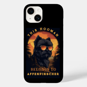 Funny Affenpinscher Dog Parent Personalised Case-Mate iPhone 14 Case