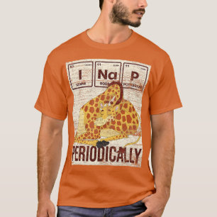 Funny Africa Animal I Nap Periodically PJ Napping T-Shirt