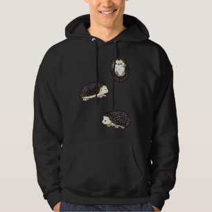 Funny African Bellied Hedgehog Costume Cute Hedgeh Hoodie
