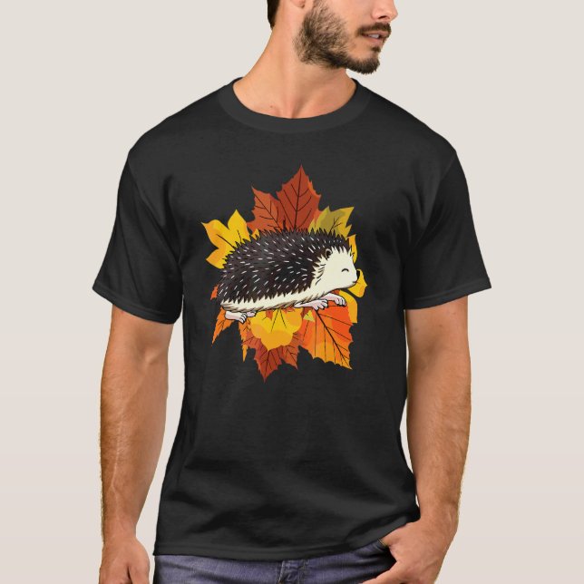 Funny African Bellied Hedgehog Costume Cute Hedgeh T-Shirt (Front)