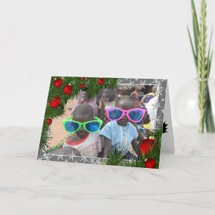 Funny African Christmas Card