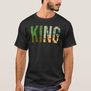 Funny African King Gift For Men Boys Cool Kente Cl T-Shirt
