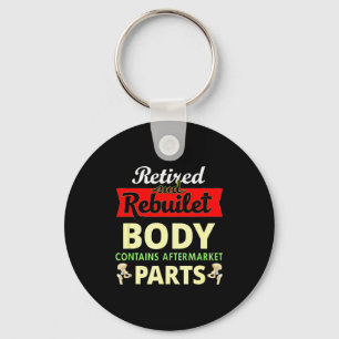 Funny After Hip Surgery Recovery Bionic Hip Replac Key Ring