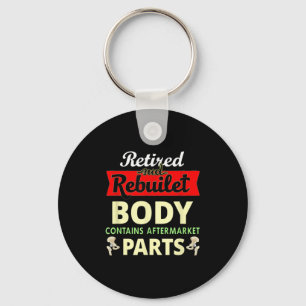 Funny After Hip Surgery Recovery Bionic Hip Replac Key Ring