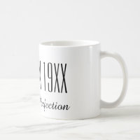 Funny aged to perfection Birthday coffee mug