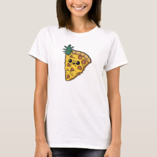 Funny AI generated Pineapple Pizza T-Shirt