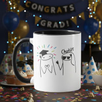 Funny AI Graduate Doodle Celebration Design