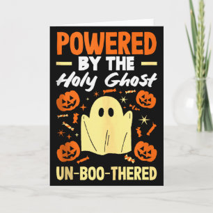 Funny Aint No Ghost Like The Holy Christian Hallow Card