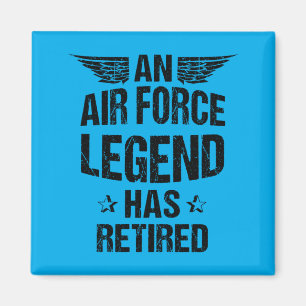 Funny Air Force Legend Has Retired _ Funny Magnet