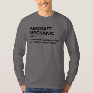 Funny Aircraft Mechanic Definition – Aviation T-Shirt