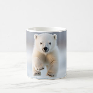 Funny Alaska Polar Bear Cub Coffee Mug