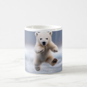 Funny Alaska Polar Bear Cub Coffee Mug