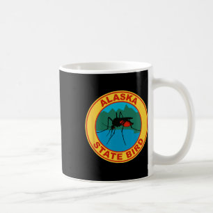 Funny Alaska State Bird Mosquito Coffee Mug