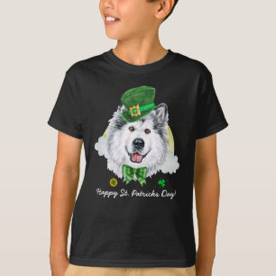 Funny Alaskan Malamute Gold St. Patricks Day T-Shirt