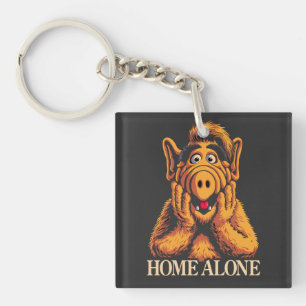 Funny Alf Home Alone Scream Parody 80s Nostalgia G Key Ring