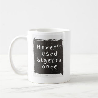 Funny algebra coffee mug