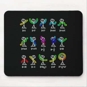 Funny Algebra Dance Function Math Teacher Geek Ner Mouse Mat