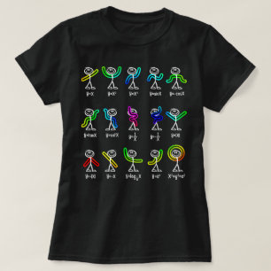 Funny Algebra Dance Function Math Teacher Geek T-Shirt
