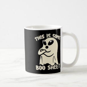 Funny Alien Bull Ghost Halloween This Is Some Boo  Coffee Mug