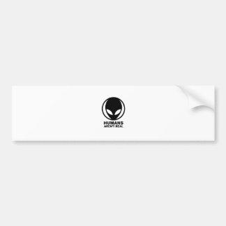 Funny Alien Bumper Sticker