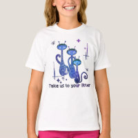 Funny Alien Cats – "Take Us To Your Litter"