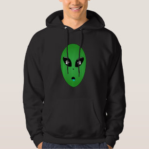 Funny Alien Drooling Costume Cat Lovers Humour Gag Hoodie