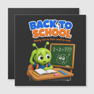 Funny Alien Math Struggles Back to School Design